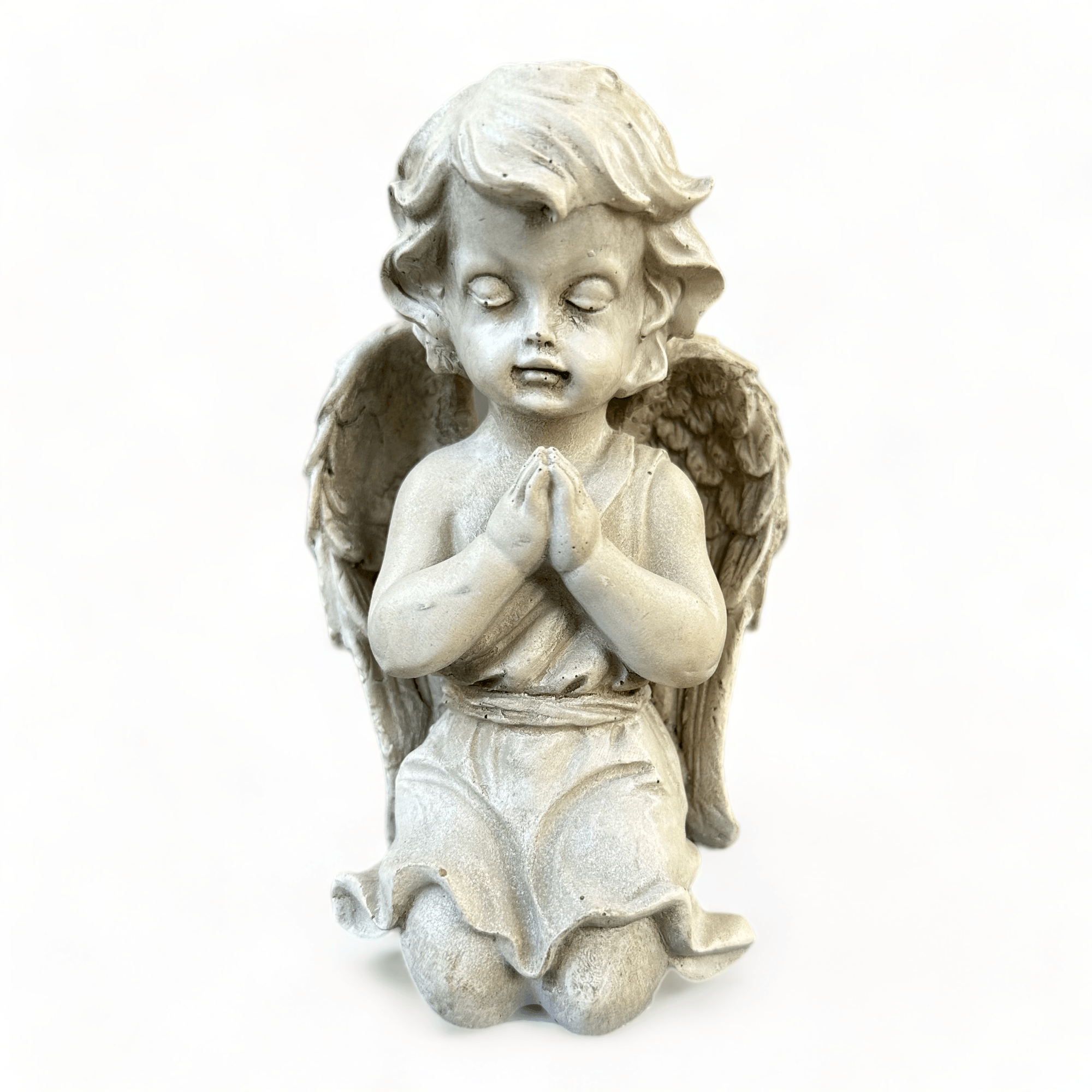 Grabengel Engel mit Flügel betend Grabschmuck Grabengel Engel mit Flügel betend Grabschmuck