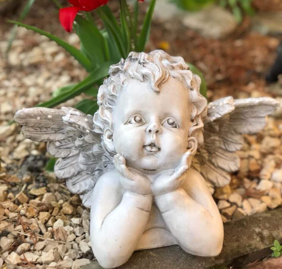 Engel Engelputte Grabengel Grabherz Grabschmuck Dekoration Engel Engelputte Grabengel Grabherz Grabschmuck Dekoration